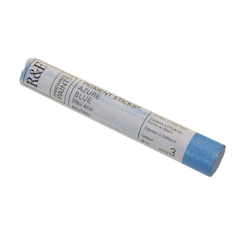 R&F Pigment Stick 38ml Azure Blue - theartshop.com.au