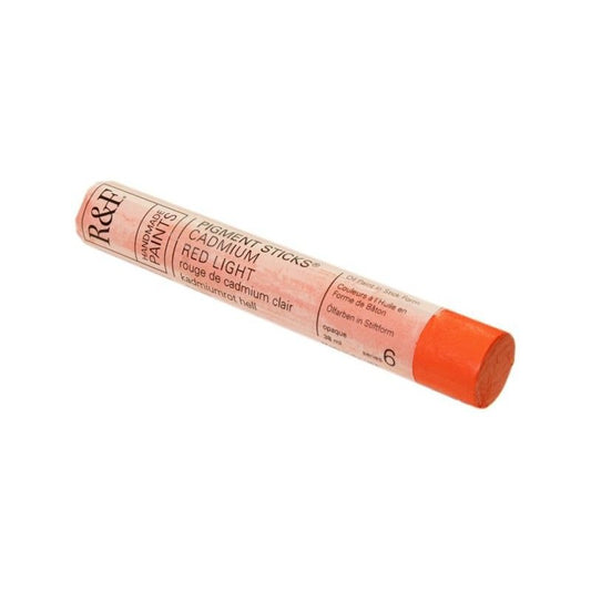 R&F Pigment Stick 38ml Cadmium Red Light - theartshop.com.au