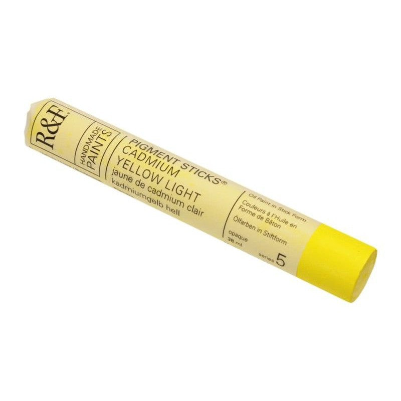 R&F Pigment Stick 38ml Cadmium Yellow Light - theartshop.com.au