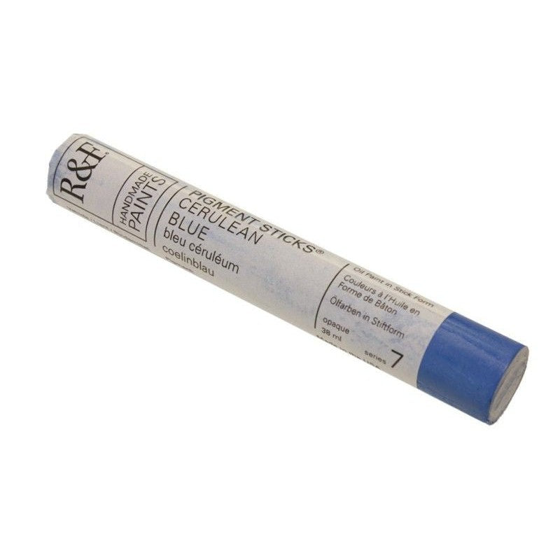 R&F Pigment Stick 38ml Cerulean Blue - theartshop.com.au