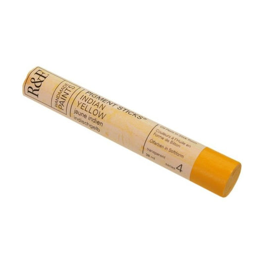 R&F Pigment Stick 38ml Indian Yellow - theartshop.com.au