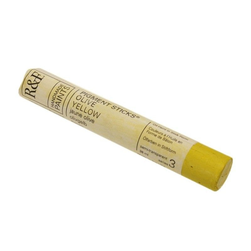 R&F Pigment Stick 38ml Olive Yellow - theartshop.com.au