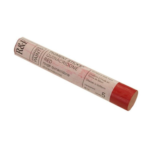 R&F Pigment Stick 38ml Quinacridone Red - theartshop.com.au