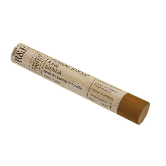 R&F Pigment Stick 38ml Raw Sienna - theartshop.com.au