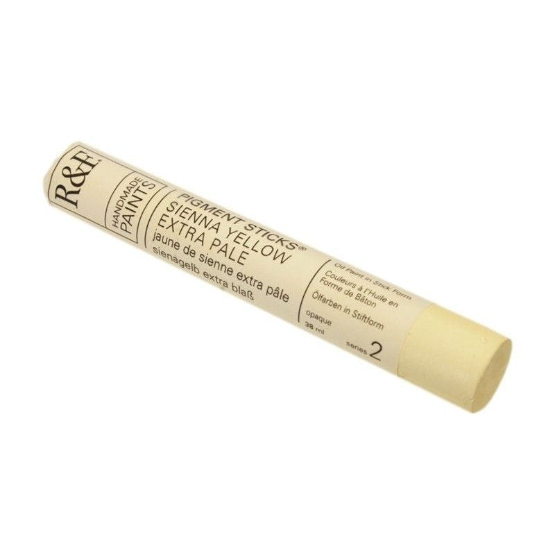 R&F Pigment Stick 38ml Sienna Yellow Extra Pale - theartshop.com.au