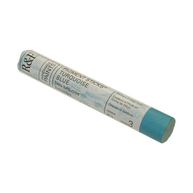 R&F Pigment Stick 38ml Turquoise Blue - theartshop.com.au