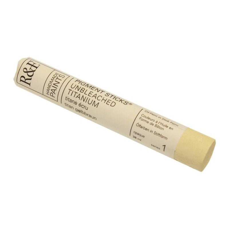 R&F Pigment Stick 38ml Unbleached Titanium - theartshop.com.au