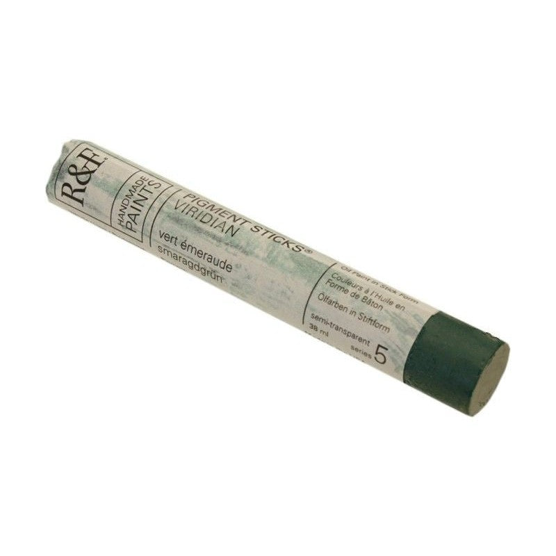 R&F Pigment Stick 38ml Viridian - theartshop.com.au