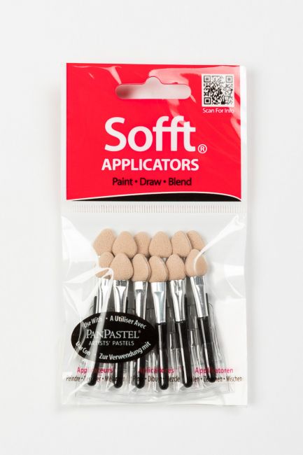 Sofft Applicators Mini Pkt 12 - theartshop.com.au