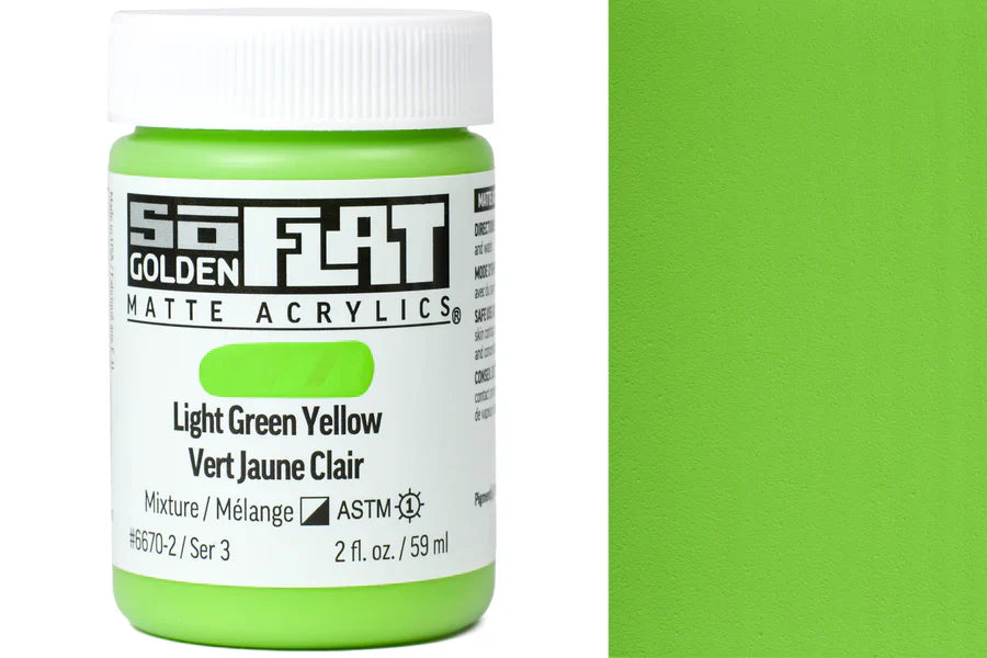 Golden SoFlat 59ml Series 3 Light Green Yellow