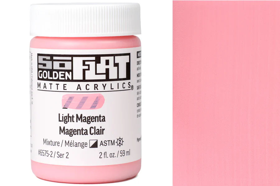 Golden SoFlat 59ml Series 2 Light Magenta