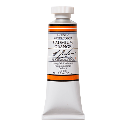 M Graham Watercolour 15ml Cadmium Orange