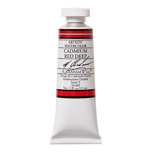 M Graham Watercolour 15ml Cadmium Red Deep