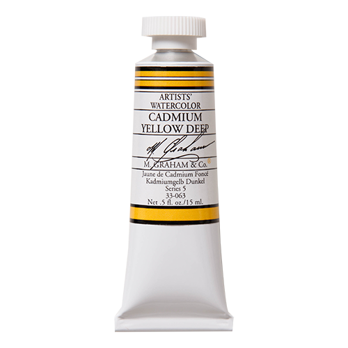 M Graham Watercolour 15ml Cadmium Yellow Deep