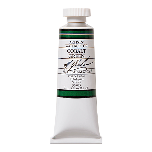 M Graham Watercolour 15ml Cobalt Green