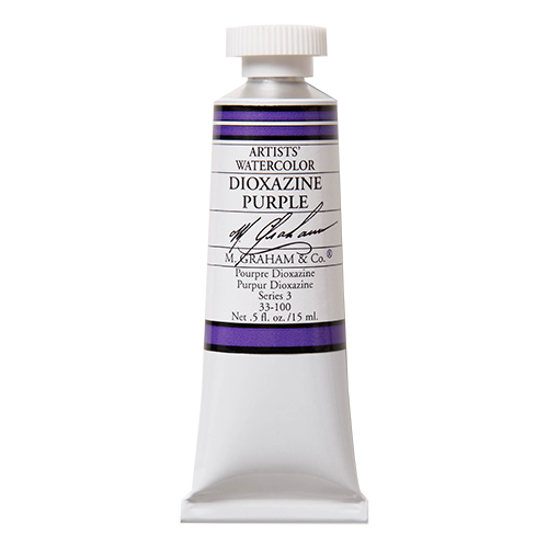 M Graham Watercolour 15ml Dioxazine Purple