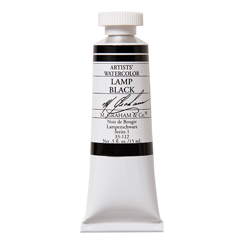 M Graham Watercolour 15ml Lamp Black